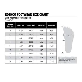 Cold Weather Hiking Boots - 8 Inch