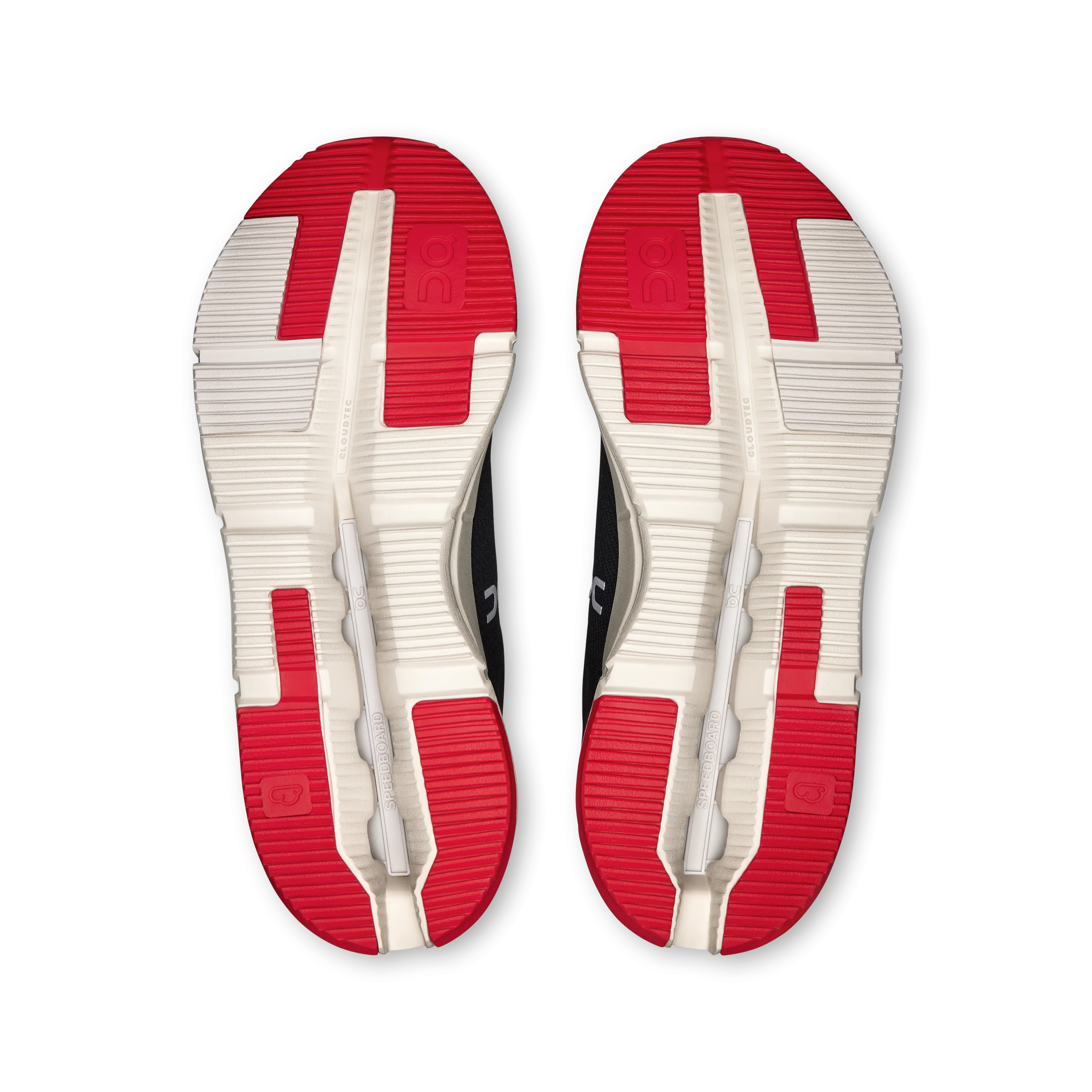 On Running Men's Cloudnova 2 Shoes - Black / Red